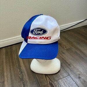 Ford Racing Cap in Blue and White